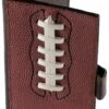 Promo 🎉 Leather Football Checkbook Wallet ✔️