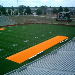 Cheapest ❤️ Aer-Flo Bench Zone Sideline Turf Protector, 15'x75' ⭐ -Football Sales Store a15 781org 3