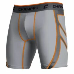 Deals ⭐ Champro Wind-Up Compression Sliding Short Gray ❤️