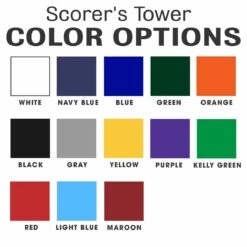 Budget π Kwik Goal Portable Scorer/Coach's Tower π€© 8 Budget π Kwik Goal Portable Scorer/Coach's Tower π€© -Football Sales Store a47 002 color chart