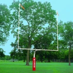 Best Sale π Bison Official High School Football Goal Posts, 5-9/16'' dia., WHITE, FB55HS-WT π