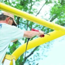 Cheapest 🤩 Bison Official College Football Goal Posts, 5-9/16'' dia., Yellow, FB55CG-SY ⌛ -Football Sales Store a47 180 new 02