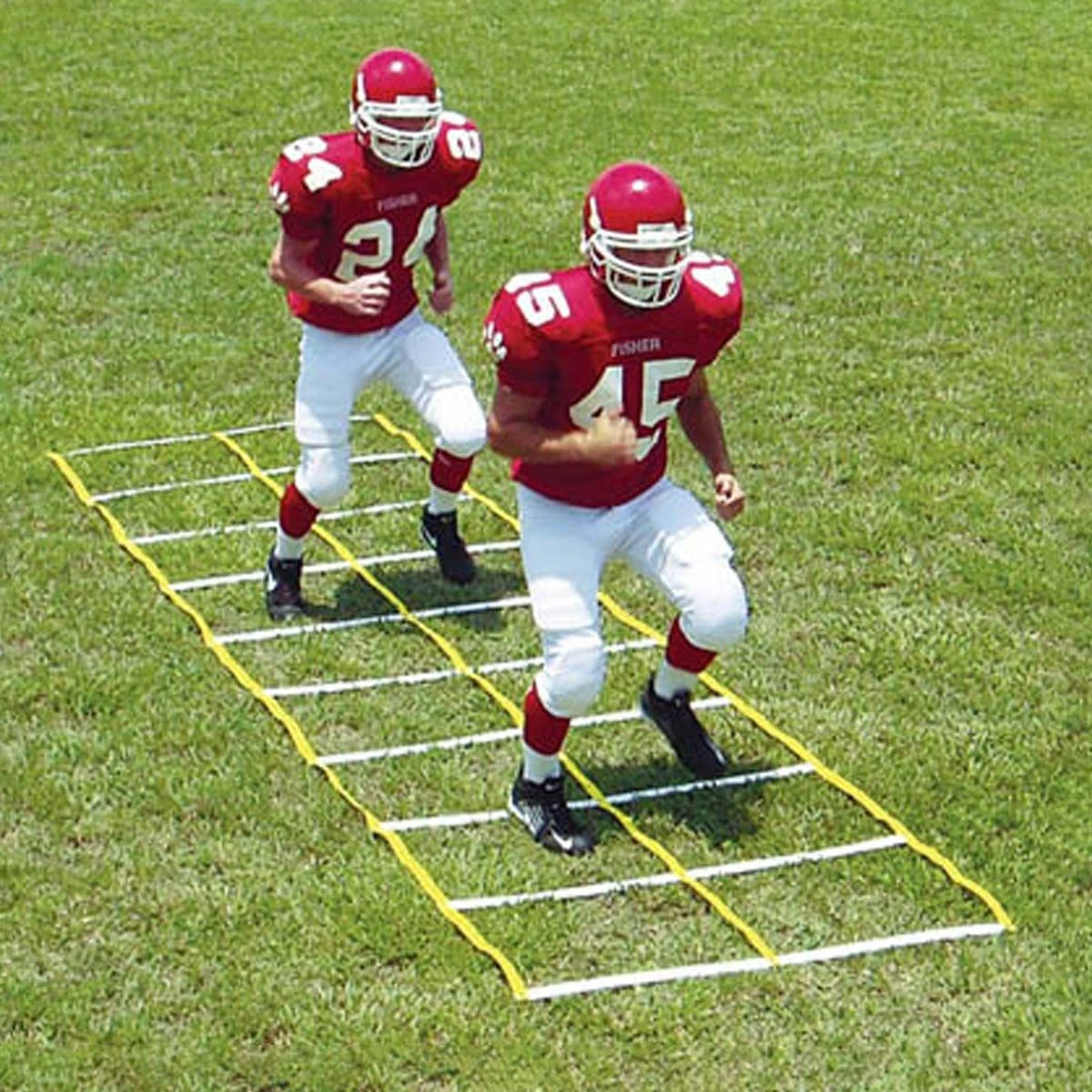 Hot Sale ⭐ Fisher 15' Double Speed Ladder, AGL4815 ⌛ 2 Hot Sale ⭐ Fisher 15' Double Speed Ladder, AGL4815 ⌛ - Image 2