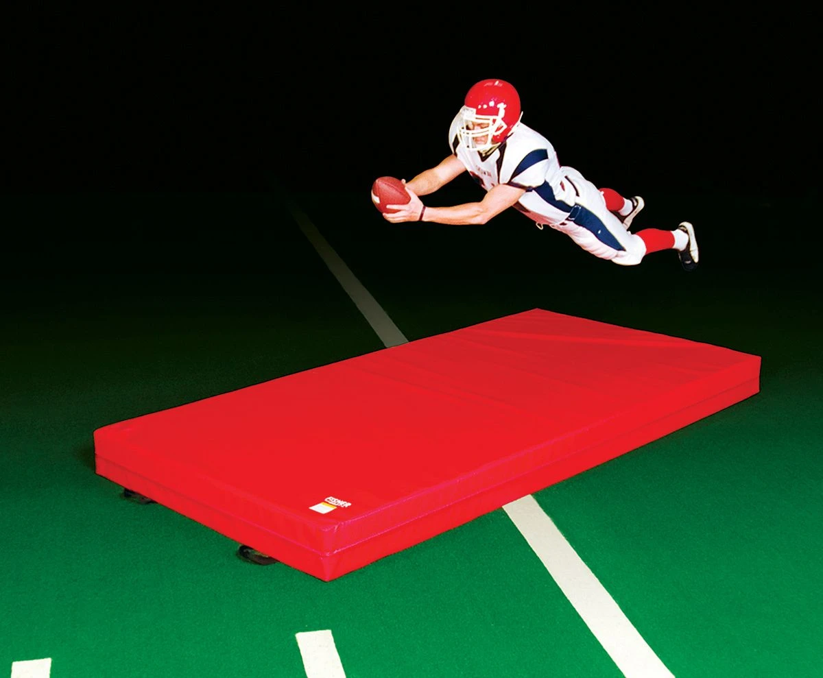 Flash Sale ⭐ Fisher 6'W x 12'L x 8"H Football Landing Mat, LM812 ❤️ 1 Flash Sale ⭐ Fisher 6'W x 12'L x 8"H Football Landing Mat, LM812 ❤️