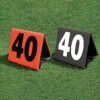 Cheap 😍 Fisher set of 11 Foldable Football Sideline Markers White Numbers on Black ✨