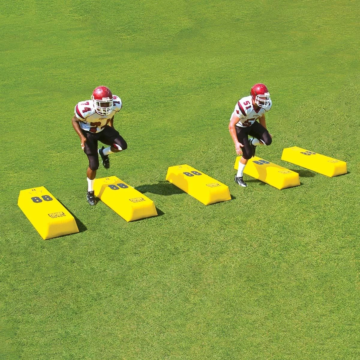 Cheapest β Fisher 8''H x 17''W x 48''L Stepover Football Dummy, SO488 π 2 Cheapest β Fisher 8''H x 17''W x 48''L Stepover Football Dummy, SO488 π - Image 2