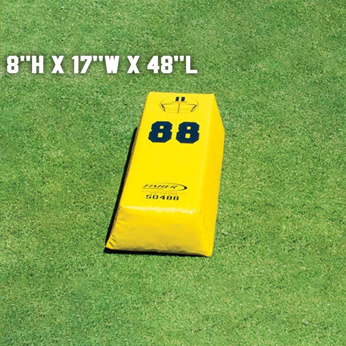 Cheapest β Fisher 8''H x 17''W x 48''L Stepover Football Dummy, SO488 π 3 Cheapest β Fisher 8''H x 17''W x 48''L Stepover Football Dummy, SO488 π - Image 3