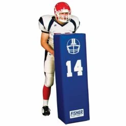 Wholesale 🌟 Fisher 14''H x 14''W x 50''L Stepover Football Dummy, SD14 🤩 -Football Sales Store a47 372 new 02
