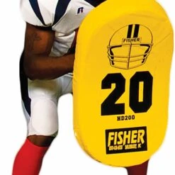 Brand new ✔️ Fisher Atlantic Curved Football Body Shield, HD200 🌟