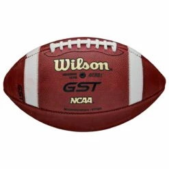 Flash Sale 👏 Wilson GST NFHS Official Leather Game Football 😍