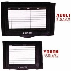 Flash Sale ✔️ Champro TRIPLE Quarterback Playbook Wrist Band Black 🔔 7 Flash Sale ✔️ Champro TRIPLE Quarterback Playbook Wrist Band Black 🔔 -Football Sales Store a47 626 top view 2