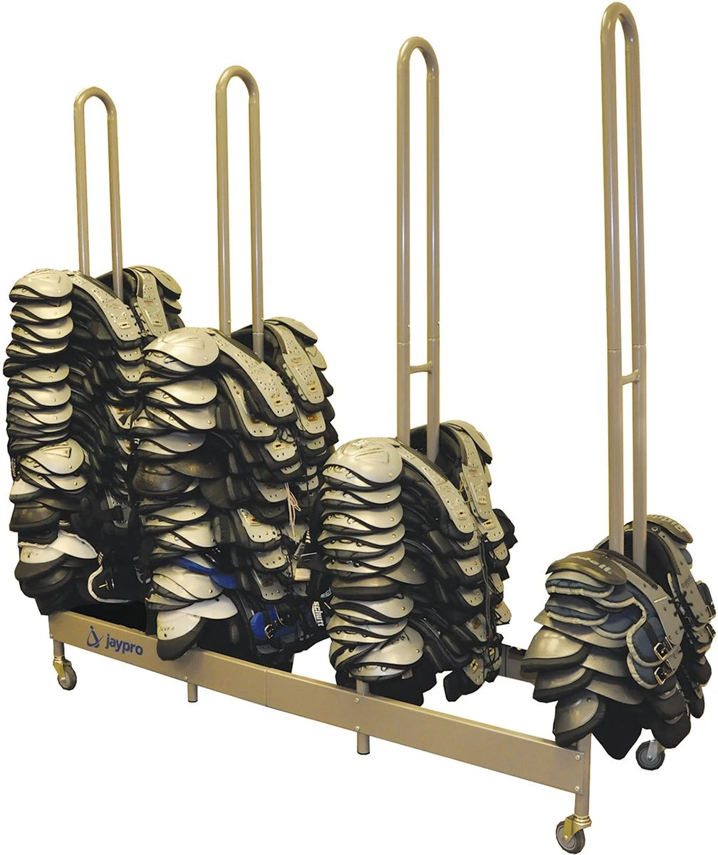 New βοΈ Jaypro Stackmaster Football Shoulder Pad Cart, SP4 π₯° 1 New βοΈ Jaypro Stackmaster Football Shoulder Pad Cart, SP4 π₯°