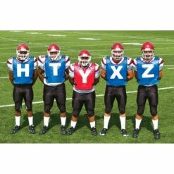 Promo ❤️ Fisher Set of 5 Football Scrimmage Scout Vests, SV200 ❤️