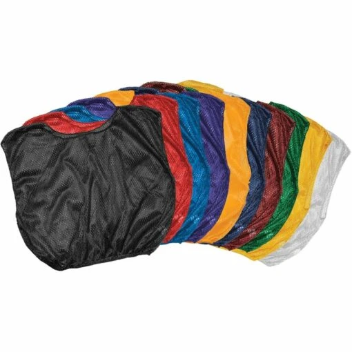 Brand new 😍 Champion YOUTH Scrimmage Vest Pinnie w/ Elastic Bottom, SVY Scarlet 👏 -Football Sales Store a60 808 new