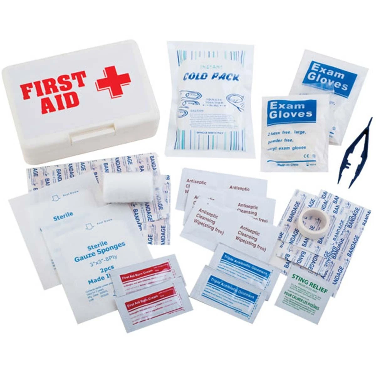 Budget 🤩 Champion Basic First Aid Kit 🤩 1 Budget 🤩 Champion Basic First Aid Kit 🤩