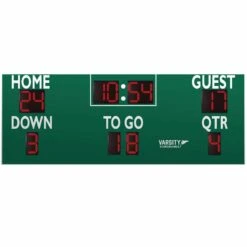 Best Pirce 🥰 Varsity Scoreboards 7416 Football Scoreboard, 16'W x 5'H 🛒