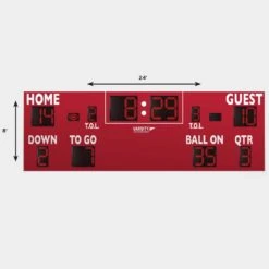 Buy 😍 Varsity Scoreboards 7424 Football Scoreboard, 24'W x 8'H ⌛ -Football Sales Store a91 166 dims