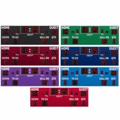 Buy 😍 Varsity Scoreboards 7424 Football Scoreboard, 24'W x 8'H ⌛ -Football Sales Store a91 166 new 21 colors 2